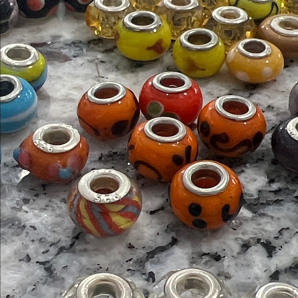 SOLD FOR SPEEDYWEEZIE Colorful Bead Collection with Silver Accents - Picture 9 of 16
